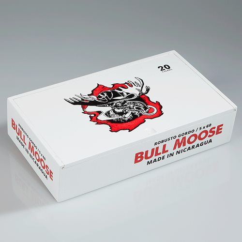 Chillin Moose Bull Moose Robusto Gorgo (5.0"x60) Box of 20