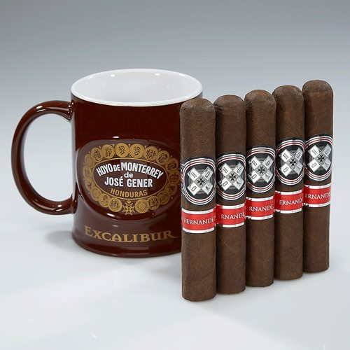 Hoyo La Amistad Black 5-Pack + Mug Combo Cigar Accessory Samplers