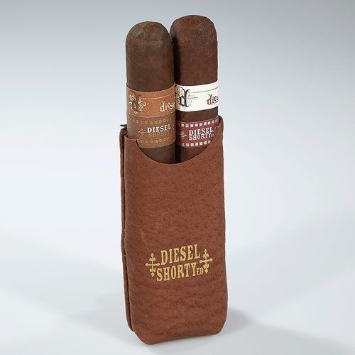 Diesel Shorty 2-pack in Leather Sleeve Cigar Accessory Samplers