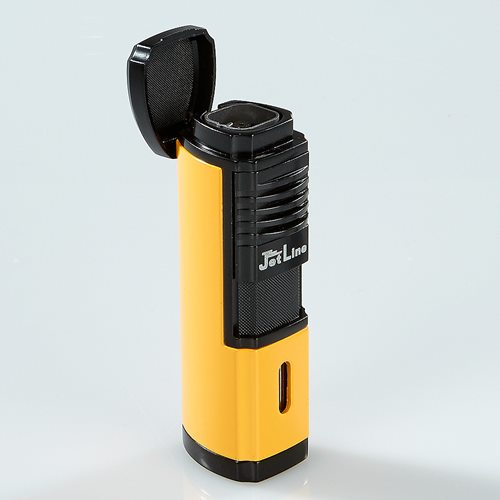 JetLine Villano Quad Torch Lighter  Yellow