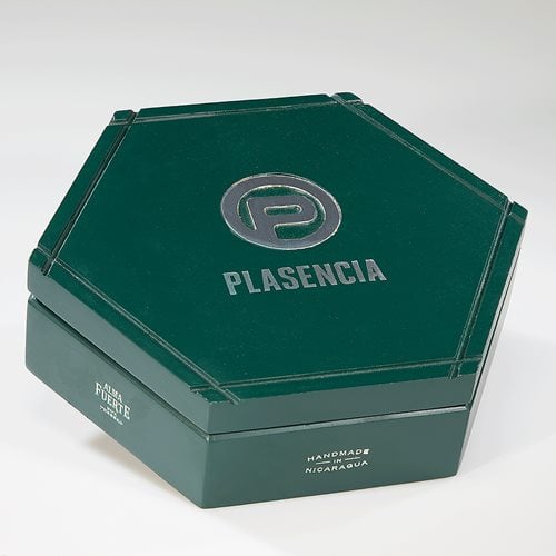 Plasencia 1865 Alma Fuerte Colorado Sixto I Hexagon (Gordo) (6.0"x60) Box of 10