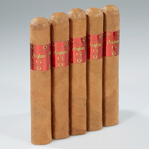 Asylum 13 Connecticut Fifty (Robusto) (5.0"x50) Pack of 5