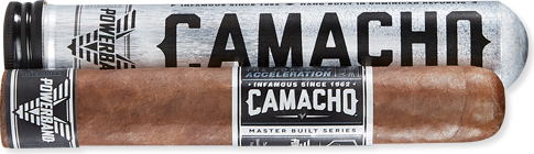 Camacho Powerband Robusto Tubos (5.0"x50) Box of 20